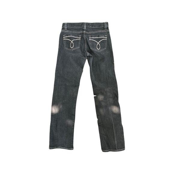 Calvin Klein Black Skinny Jeans 27 Inch Waist Size 4 - Picture 3 of 4